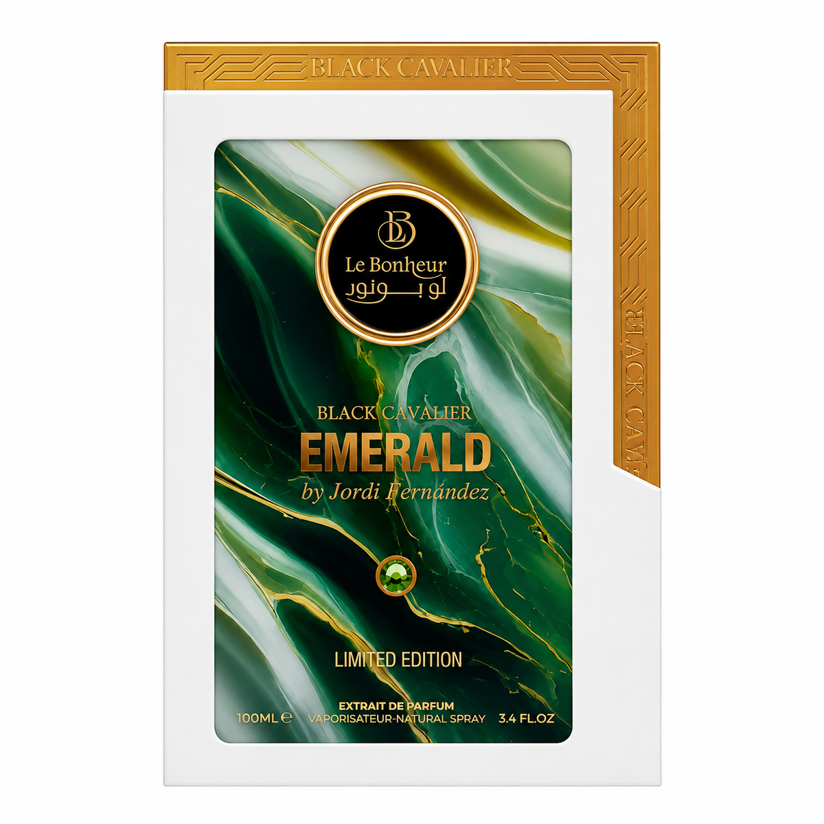 Black cavalier Emerald | Extrait De Parfum | 100ml