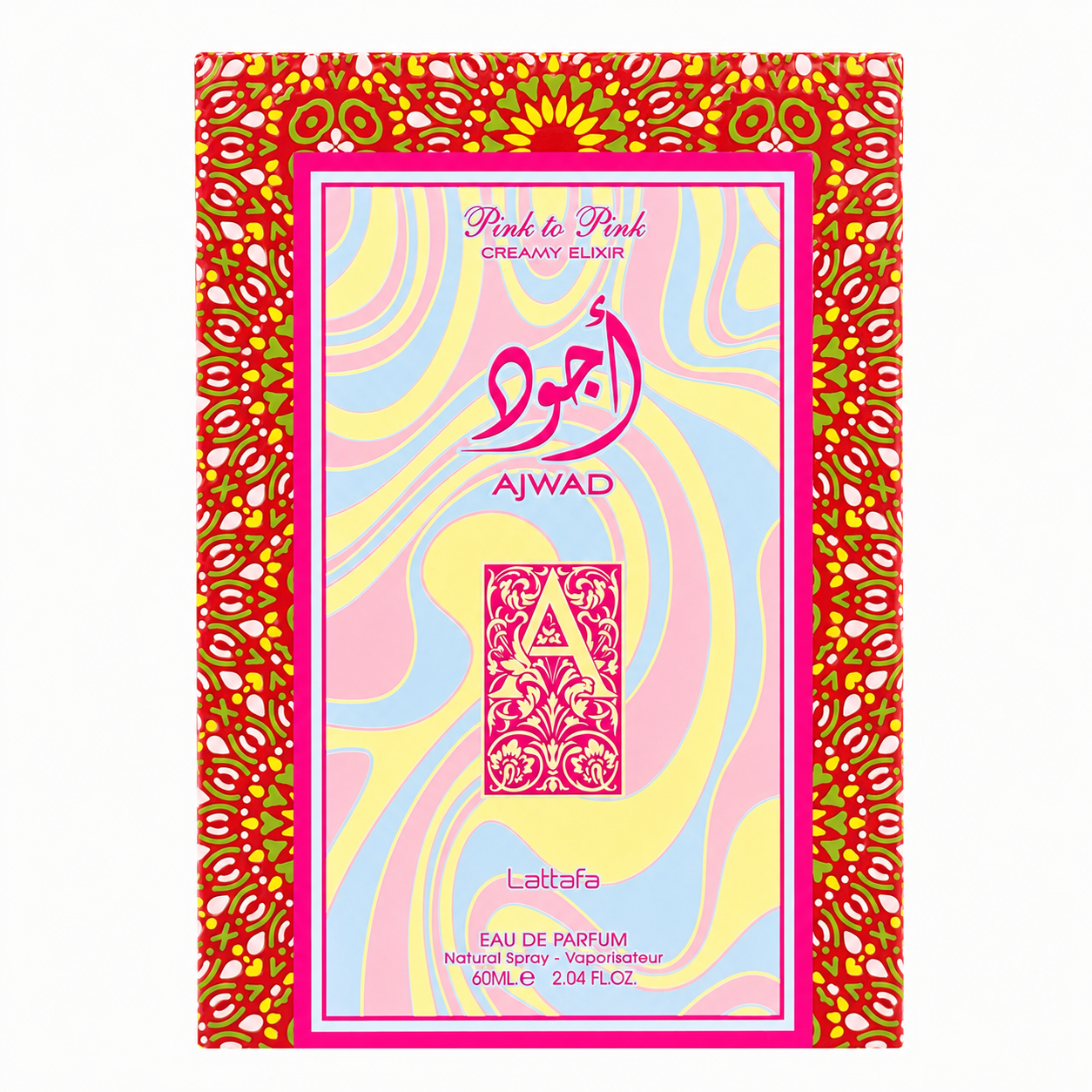 Ajwad Pink to pink creamy elixir | Eau De Parfum | 60ml